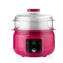 乐扣乐扣 LOCK&LOCK  EJP217RED微电脑隔水电炖锅 22.2*21.4*22.9cm (红色) （单位：台）