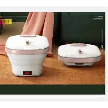 ACA ALY-90ZY02J 折叠按摩 足浴器 白色（单位：台)