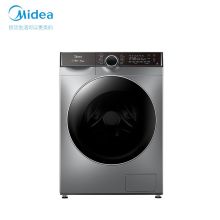美的（Midea） MD100K3 10公斤变频滚筒全自动洗烘一体机洗衣机 银色(单位：台）