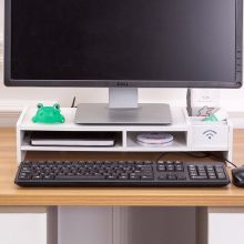 倍方 wifi款显示器增高架（适用：电脑/笔记本等）象牙白（单位：个）