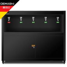 德玛仕（DEMASHI）直饮水机 商用学校烧水机开水器 SRZ-60/SRZ-5L柜式一开四温全黑(包辅材包安装)（单位：台）