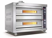 泓锋 204DH 二层四盘 13.2KW 定时仪表大容量商用不锈钢烤箱（带烤盘）银色（单位：台）