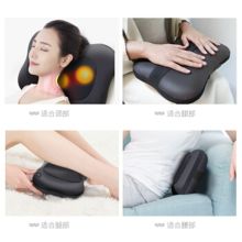 伟嘉华 WJH-609 单按键充电 按摩枕 黑色（单位：个）