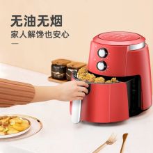 美的（Midea）KZ50E101R 5L 大容量多功能空气炸锅 红色（单位：台）
