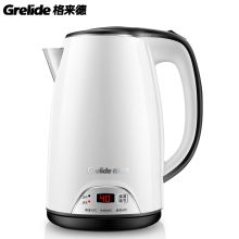 格来德 D1703EK 1.7L 304不锈钢家用三段调温电水壶 绿色/白色（单位：台）