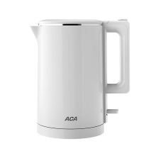 ACA北美电器 ALY-SH152JA 1.7L 双层电热水壶 白色（单位：台）