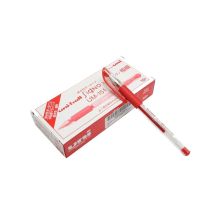 三菱 UM-151 拔帽式中性笔0.28mm 红 10支/盒（单位：支)
