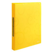 齐心 A6100 A4 1寸 E纹melodyO型2孔夹 蓝（单位：个）