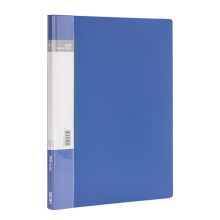 得力/deli 5101 资料册 A4 插袋档案文件夹 办公用品10页 蓝色