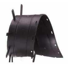 可得优 JT-32.5 3mm-20mm 10孔装订夹条 50只/盒 黑（单位：盒）