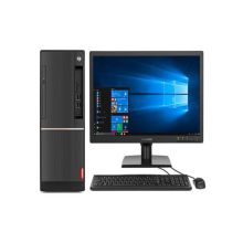 联想 扬天T4900d-00 台式电脑（23寸/I5-7400/4G/1T+128GSSD/集成显卡/DVDRW/180W电源/USB键盘/Win10/三年上门保修） 黑色(单位:台）