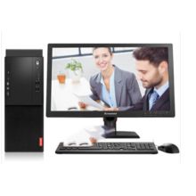 联想 启天M410-B030 G4400/B250/4GB/60GB固态/1TB/DVDRW/180W ES/PS2键盘/USB鼠标/云教室/23寸 台式电脑 黑色（单位：套）