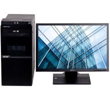 宏碁 D430 台式电脑整机（I5-6500 4G 128SSD+1T 独立显卡1G DVDRW 21.5)三年上门服务（单位：台）