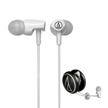 铁三角 AUDIO-TECHNICA CLR100 入耳式运动有线耳机 白色