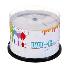 紫光 UNIS DVD-R 刻录光盘 炫彩可打印系列 16速 4.7GB 桶装50片