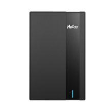 朗科 NETAC K331 高端商务黑系列 2.5英寸 加密移动硬盘 USB3.0 1TB 黑色
