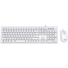 爱国者 AIGO MK8600 有线键鼠套装 白色