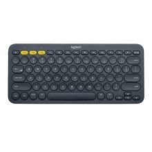 罗技 LOGITECH K380 多设备蓝牙键盘 深灰色