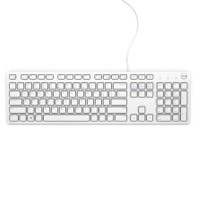 戴尔 DELL KB216 多媒体办公键盘 白色