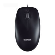 罗技 LOGITECH M90 有线 鼠标 黑色