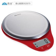 香山 EK3226-5kg/1g 厨房秤 家用电子秤 高精准烘焙工具食物克秤（海外版）-红色（单位：台）