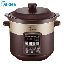 美的 MD-WTGS401 电炖锅 南都陶釜炖汤锅 智能预约电炖煲4升电砂锅（单位：台）