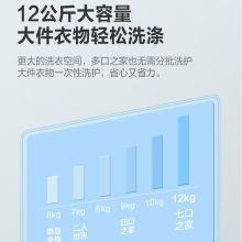 美的 MG120VJ31DS3 12公斤滚筒洗衣机 全自动 银色 (单位：台）