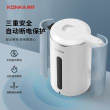 康佳 KEK-W1806 304不锈钢双层防烫 1.8L 电热水壶 白色（单位: 个）