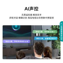 海信（Hisense）55J65G 55英寸 4K HDR AI声控 悬浮全面屏 16GB存储 液晶平板电视机 教育电视 人工智能 （单位：台）