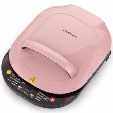 利仁 LR-D3400 家用双面加热智能可拆洗 煎烤机 粉色（单位：台）
