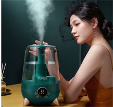 苏泊尔 SC-AE35C 加湿器 卧室婴儿家用客厅桌面上加水恒湿大雾量音静小型孕妇香薰喷雾 【旗舰款-复古绿】（单位：台）
