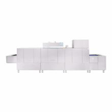迪沃斯  DZFL460J  4600*850*1760mm  长龙式洗碗机  适用于学校、医院、食堂、政府机关、酒店等餐饮场所  白色  (单位:台)