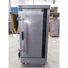 东方和利 DF-DZX-12 700mm*700mm*1660mm 商用厨具厨房设备酒店用品 单门12盘电蒸箱电蒸车蒸饭车蒸饭箱蒸饭柜 银色 (单位:台)