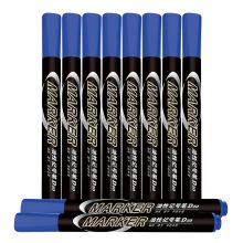 晨光 APMY2203 单头记号笔 146*82mm 10支/盒 蓝色 （单位：盒）