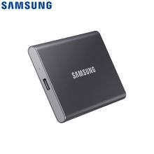 三星 T7 500G 移动固态硬盘 Type-c USB3.1 PSSD 太空灰 (单位:个)