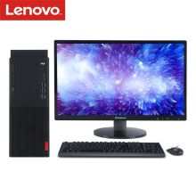 联想 启天M428 台式电脑 I5-9500F/8G/1T/刻录/独显2G/23.8寸显示器 黑色（单位：套）