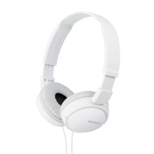 索尼 MDR-ZX110AP 头戴式 立体声耳机 白色(单位：个)
