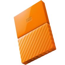 西部数据 WDBYNN0010BOR 1TB/USB3.0/自动备份/2.5英寸 密码保护My Passport移动硬盘 活力橙（单位：个）