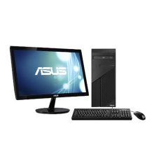 华硕 D540MC-I5F00140 台式电脑（21.5显示器/I5-8400/8G/1T+128G/2G独显/200W） 黑色（单位：台）