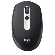 罗技/Logitech   M585 无线蓝牙 鼠标  商务办公鼠标 双模式连接多设备 跨计算机控制 带优联 石墨黑色 1*1