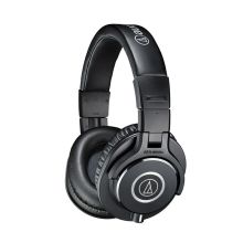 铁三角 AUDIO-TECHNICA ATH-M40X 专业监听头戴式耳机 90度旋转式耳罩单耳监听