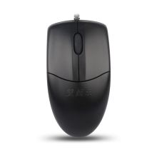 双飞燕 A4TECH OP-520NP 有线办公鼠标 黑色