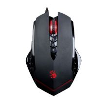 双飞燕 A4TECH V8M激活版 血手幽灵 电竞鼠标 黑色