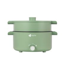 艾青春 AI-HG302 3L 电火锅 带蒸笼款 绿色（单位:台）