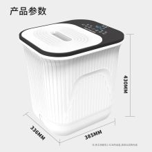 朗康 LK-8120 全自动按摩足浴盆深桶足浴器加热洗脚盆洗脚桶足浴桶泡脚桶 黑按键 深桶蓝田玉（单位：个）