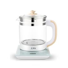 华生 WS-888 1.8L 养生壶多功能烧水壶煮茶壶玻璃煎药壶过滤壶口煮茶壶 白色标准款（无虑网）（单位:个）