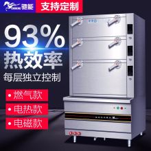 驰能 589641 1060*830*1830cm 海鲜蒸柜三门 24kw 本色 （单位：台）