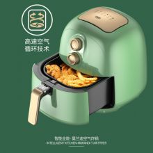 都市太太 4.5L 家用新款 多功能智能大容量全自动 无油空气炸锅 绿色（单位：台）