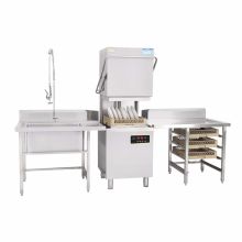 迪沃斯  DZF500  730*830*1430mm  揭盖式洗碗机  适用于中小型 餐厅、饭堂、咖啡厅、酒吧等餐饮场所  白色  (单位:台)