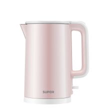 苏泊尔 SW-15S02A 1.5L 全钢无缝内胆电水壶 粉色（单位:个）